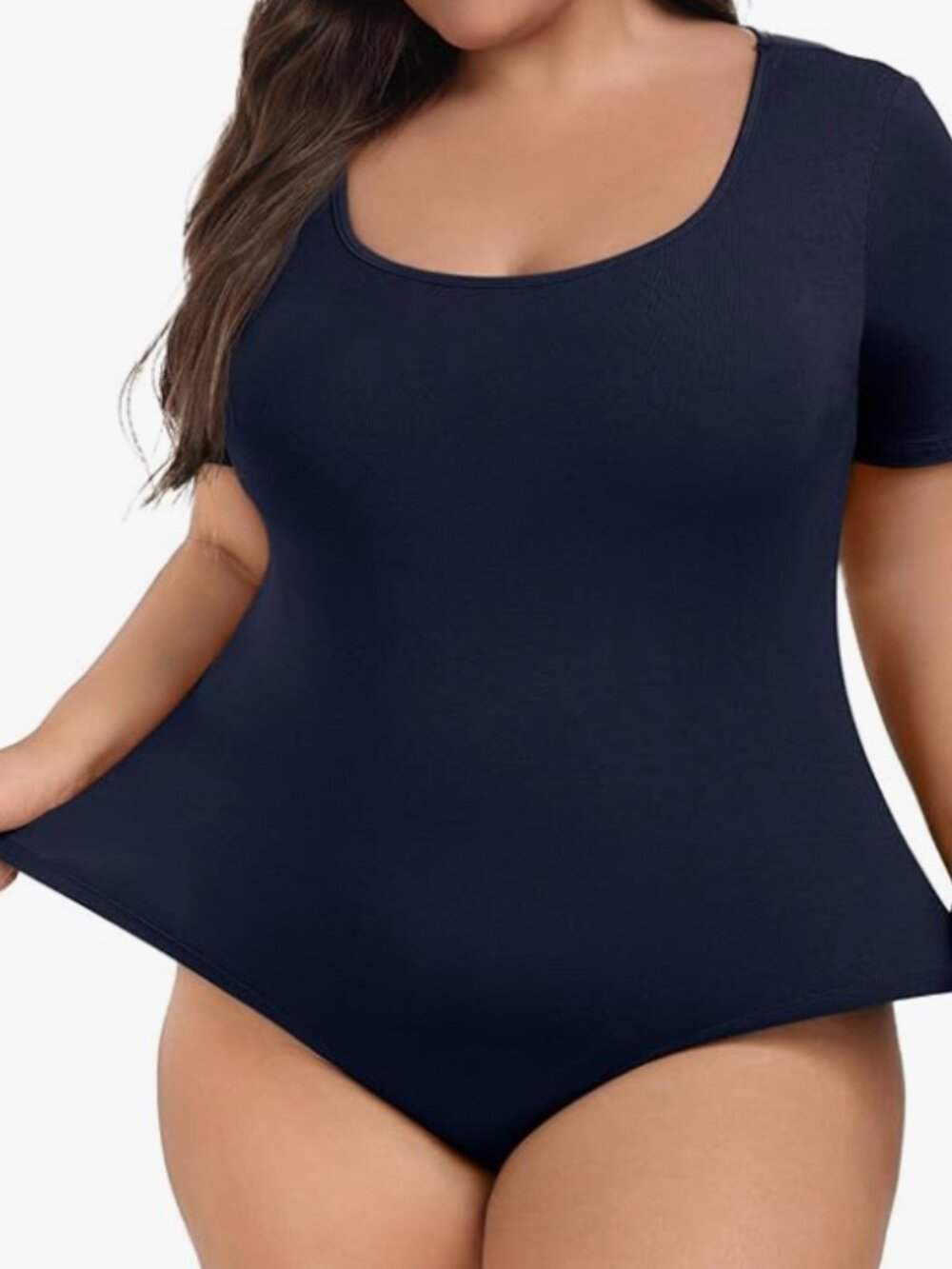 NAVY BLUE BODY SUIT